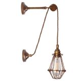 Jailhouse Pulley Wall Light